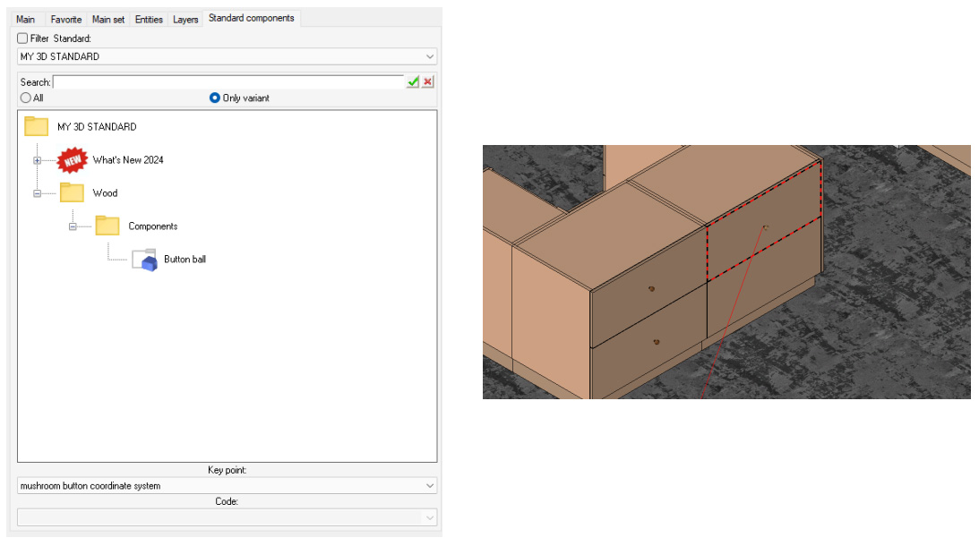 Inclusion of the same component