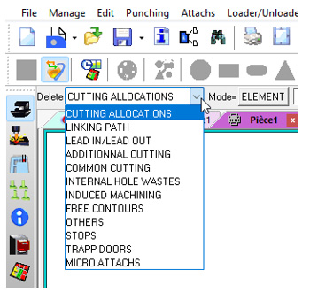 Improved delete command